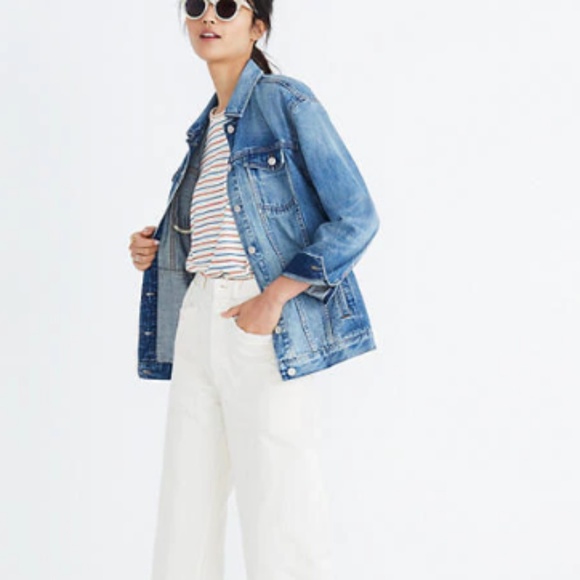 The Oversized Jean Jacket in Capstone Wash
